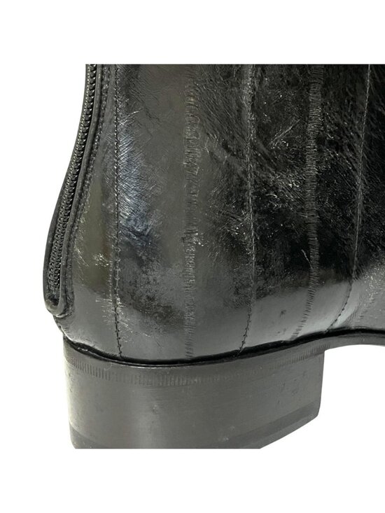 Saint Laurent Paris Miles Ankle Boots Leather Short 43 Black main image 5
